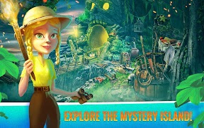 Mystery Island Hidden Object Game – Treasure Hunt پوسٹر
