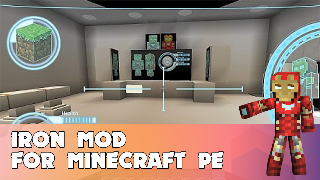 برنامه‌نما Iron Mod for Minecraft PE عکس از صفحه