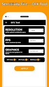 Sensitivity Fire - GFX Tool 截图 4