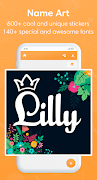 Name Art Maker - Text Editor اسکرین شاٹ 2
