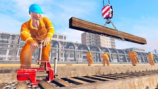 Modern Train Station Builder 截图 6