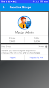 Group join link app - FaceLink Groups تصوير الشاشة 2