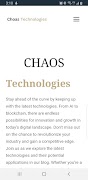 Chaos Technologies スクリーンショット 4