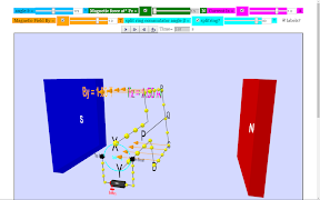 DC Motor 3D Simulator Lab Screenshot 4