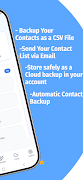 Contact Cloud Backup PRO 스크린샷 1