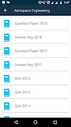 برنامه‌نما GATE / JAM Past Papers & Answe عکس از صفحه