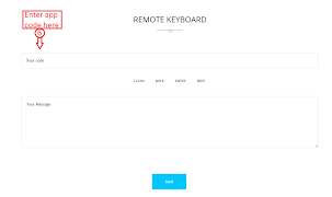 Remote keyboard screenshot 3
