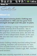 Estilo Clothing ภาพหน้าจอ 2