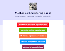 Mechanical Engineering Books imagem de tela 2