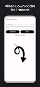 Video Downloader For Threads ảnh chụp màn hình 1