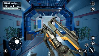 Sci-Fi Offline Shooting Games syot layar 3