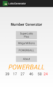 Lottery Numbers Generator ảnh chụp màn hình 3