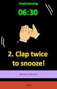 Alarm Clock: Clap to Snooze ảnh chụp màn hình 2