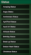 All type Status capture d'écran 3
