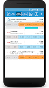 World Clock: Maps Time Zones Screenshot 2