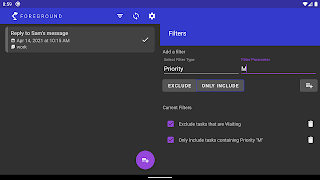 Foreground - Manage your tasks Screenshot 4