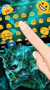 Evil Monster 主题键盘 截图 1