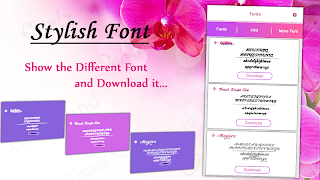 برنامهنما Stylish Font Style عکس از صفحه