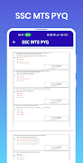 7 Schermata SSC MTS PYQ