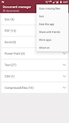 Document manager - Document organizer স্ক্রিনশট 7
