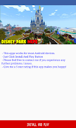 DisneyPark (Theme Park)  for Minecraft PE poster