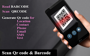 برنامه‌نما Qr code Scanner Barcode reader عکس از صفحه