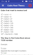 Square & Cube Root Calc captura de pantalla 6