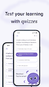 4 Schermata StudyBuddy: Flashcard & Quiz