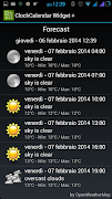 Clock Calendar Widget + 스크린샷 1