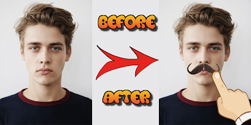 Beard Moustache Camera Editor screenshot 5