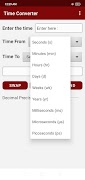 Time Converter : sec, min, hr plakat