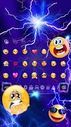 برنامه‌نما Lighting Electric Screen keyboard عکس از صفحه
