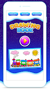 Train Coloring Book Game Cartaz