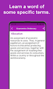 Economics Dictionary screenshot 4