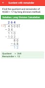 Math Long Division скриншот 1