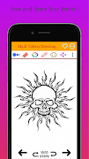 How to Draw Easy Skull Tattoo 截圖 2