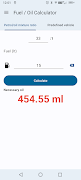 Fuel Oil Mix Calculator captura de pantalla 3