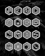 Hexanet White - Icon Pack स्क्रीनशॉट 4