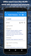 Pocket Thesaurus screenshot 1