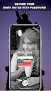 برنامه‌نما Black Diary With Lock عکس از صفحه