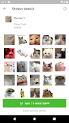 Stickers Gatos Animados اسکرین شاٹ 5