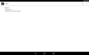 Online Compiler capture d'écran 7