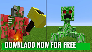 Mutant Creatures for minecraft ảnh chụp màn hình 7