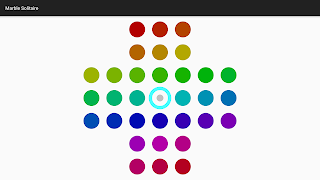 Marble Solitaire screenshot 1