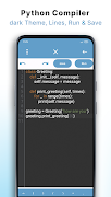 Python compiler - Python ide 截图 2