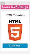 Learn Web Design Offline Ekran Görüntüsü 1