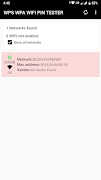 WPS WPA WIFI PIN TESTER - NO ROOT 截圖 5