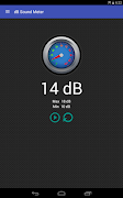 برنامه‌نما dB Sound Meter عکس از صفحه