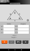 4 Schermata Triangle Calculator