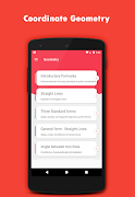 برنامه‌نما All Geometry Formulas عکس از صفحه